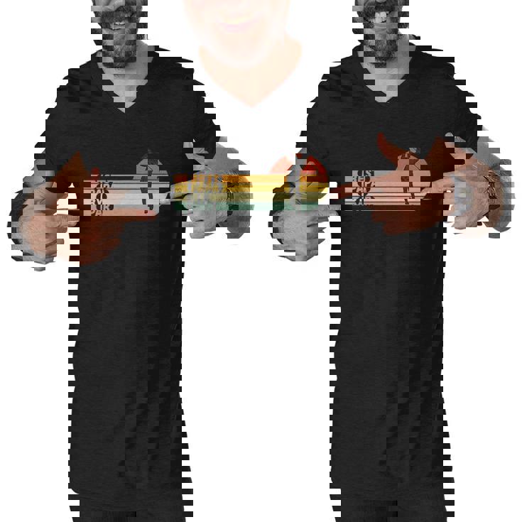 Mens Golf - Best Papa By Par - Fathers Day Golf Men V-Neck Tshirt