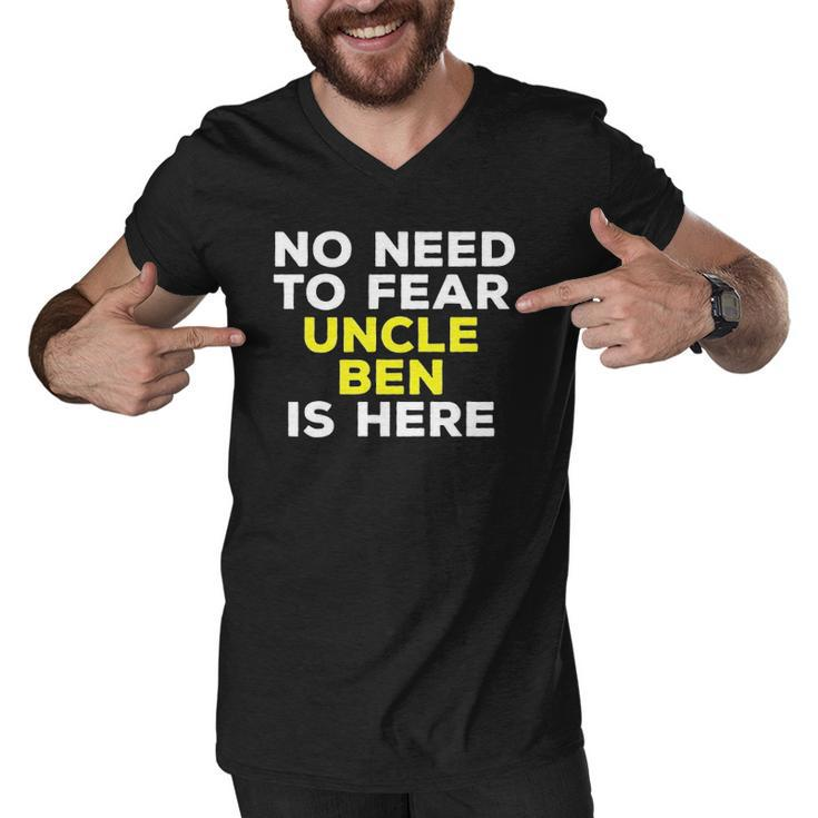 Mens Mens Ben Funny Uncle Gift Family Graphic Name Men V-Neck Tshirt
