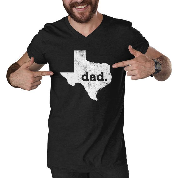 Mens Texas Dad Gift For Proud Texan Men V-Neck Tshirt
