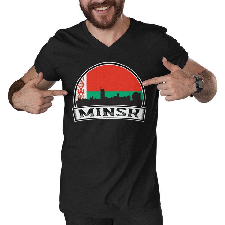 Minsk 754 Trending Shirt Men V-Neck Tshirt