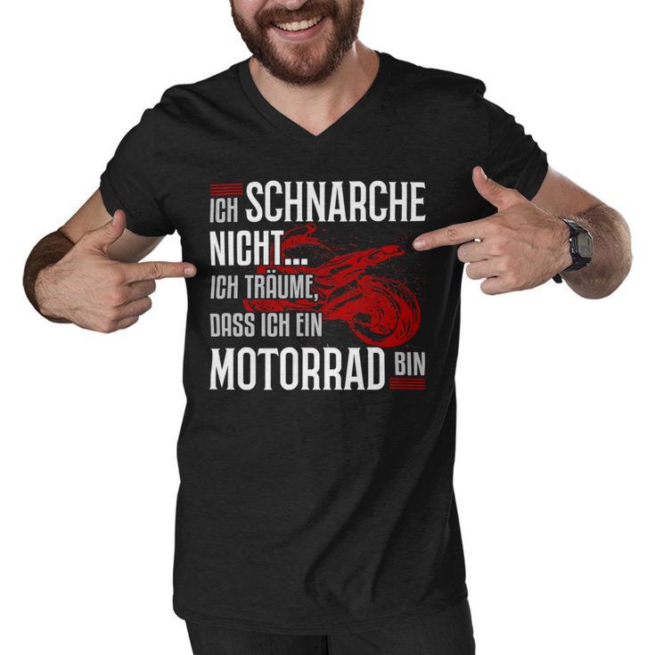 Motorcycle Racing Machines Motif With 485 Shirt Men V-Neck Tshirt