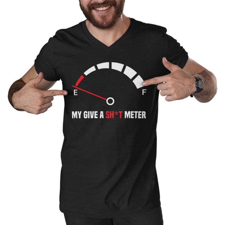 My Give A Shit Meter Is Empty Sarcastic Autocollant 394 Trending Shirt Men V-Neck Tshirt