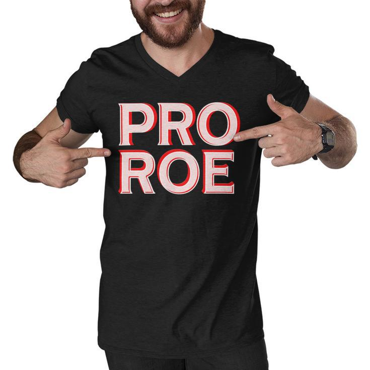Pro Roe Men V-Neck Tshirt