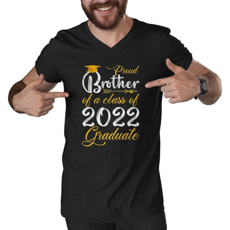Proud Brother Of A Class Of 2022 Graduate  Senior 22 Arrow Men V-Neck Tshirt
