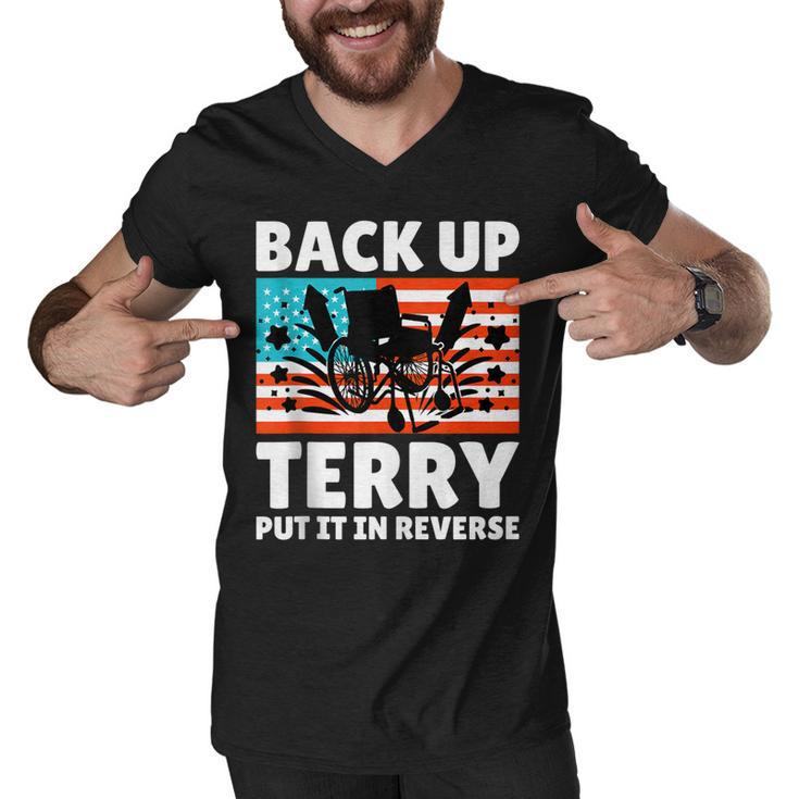 Put It In Reserve Terry Back It Up Funny Firework 4Th July  Men V-Neck Tshirt