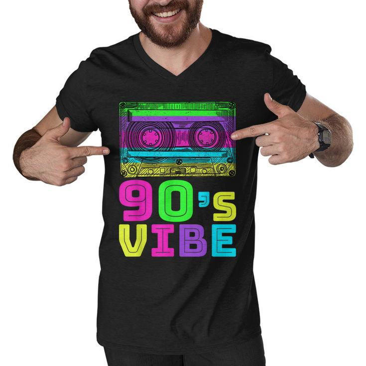 Retro Aesthetic Costume Party Outfit - 90S Vibe  Men V-Neck Tshirt