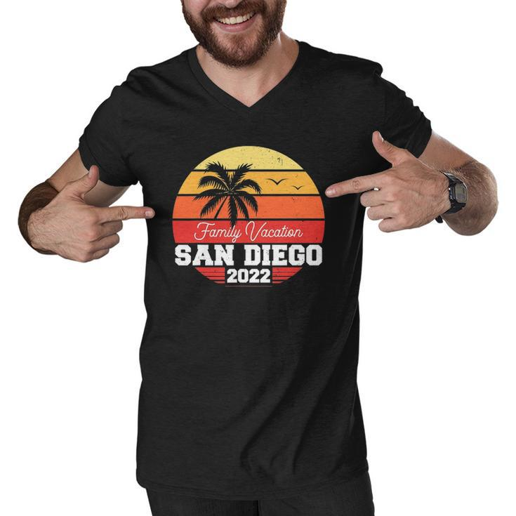 San Diego Family Vacation 2022 Matching Family Group Men V-Neck Tshirt