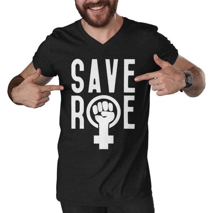 Save Roe Pro Choice 1973 Gift Feminism Tee Reproductive Rights Gift For Activist My Body My Choice Men V-Neck Tshirt