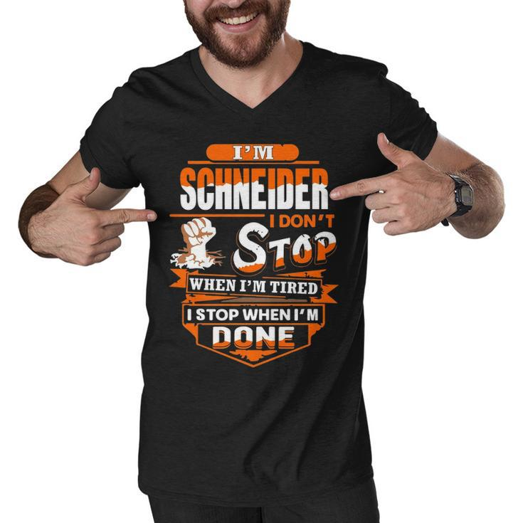Schneider Name Gift   Im Schneider Men V-Neck Tshirt