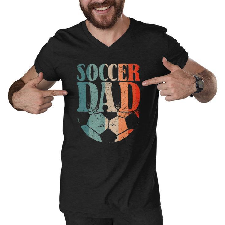Soccer Football Soccer Dad Soccer Teaching Men V-Neck Tshirt