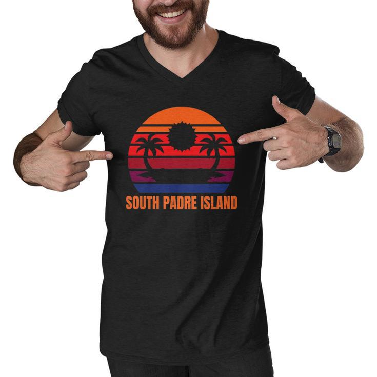 South Padre Island Vacation State Of Texas Men V-Neck Tshirt