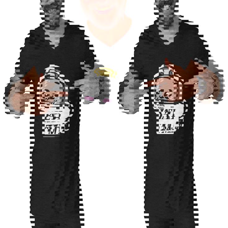 Stips Tattoos Bath Time Toaster Men V-Neck Tshirt