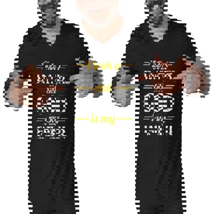 Test - Funny Christian Church Deacon Men V-Neck Tshirt