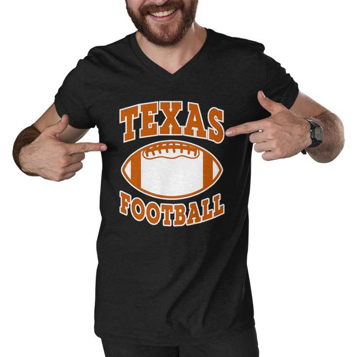 Texas Football Football Ball Sport Lover Men V-Neck Tshirt