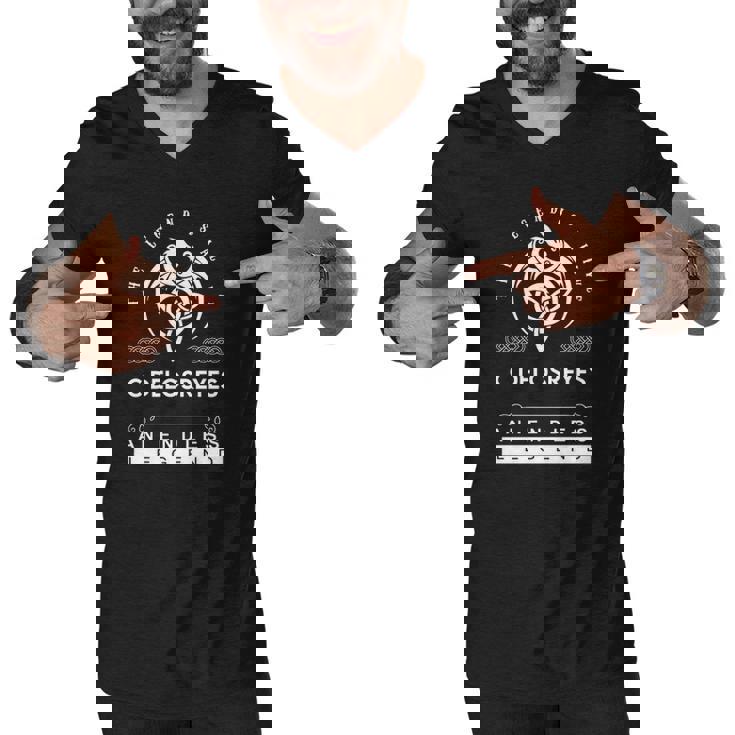 The Legend Is Alive Custom Name An Endless Legend Men V-Neck Tshirt