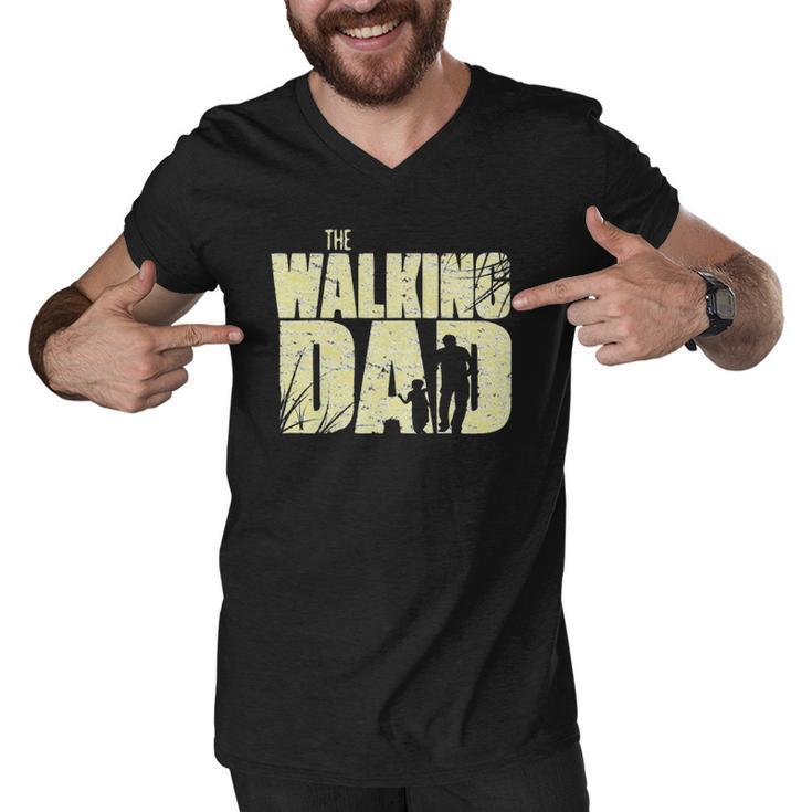 The Walking Dad - Funny Unisex Essential Men V-Neck Tshirt