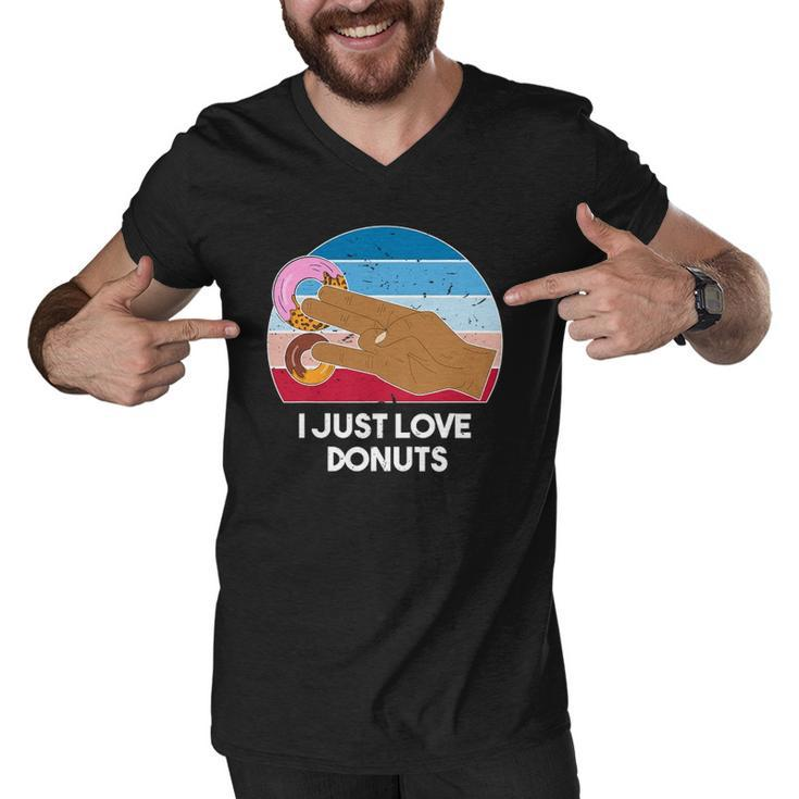 Two In The Pink One In The Stink Donut Two Coot One Boot Men V-Neck Tshirt