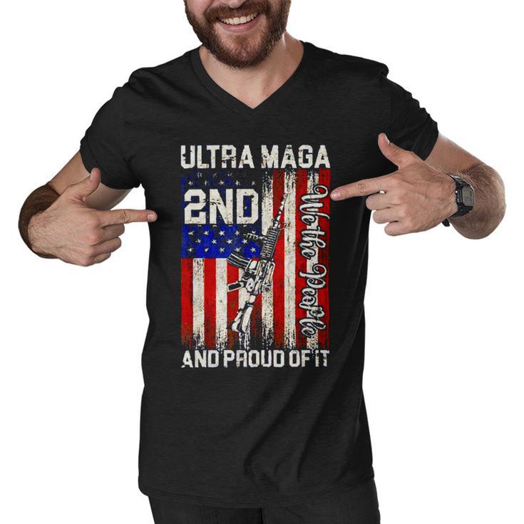 Ultra Maga And Proud Of It A Ultra Maga And Proud Of It V14 Men V-Neck Tshirt