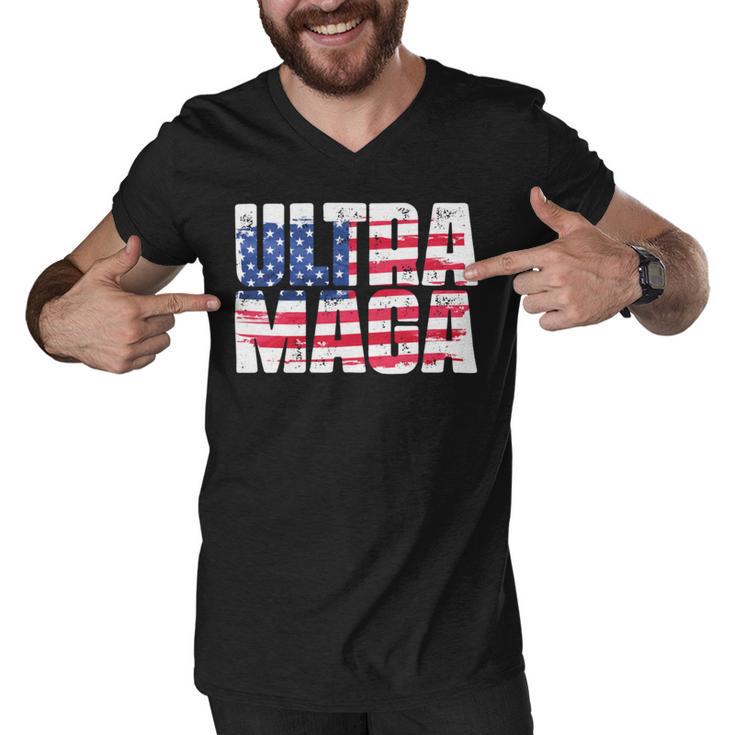 Ultra Maga And Proud Of It A Ultra Maga And Proud Of It  V17 Men V-Neck Tshirt