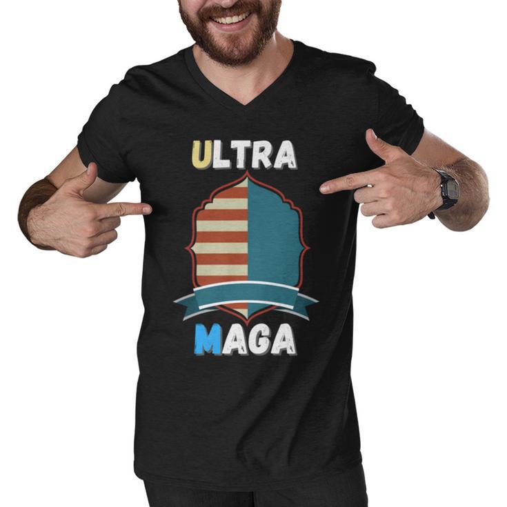 Ultra Mega Great Quote To Support Trump  Men V-Neck Tshirt