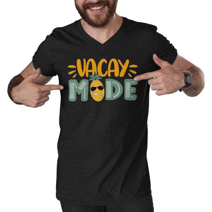 Vacation Mode  804 Trending Shirt Men V-Neck Tshirt