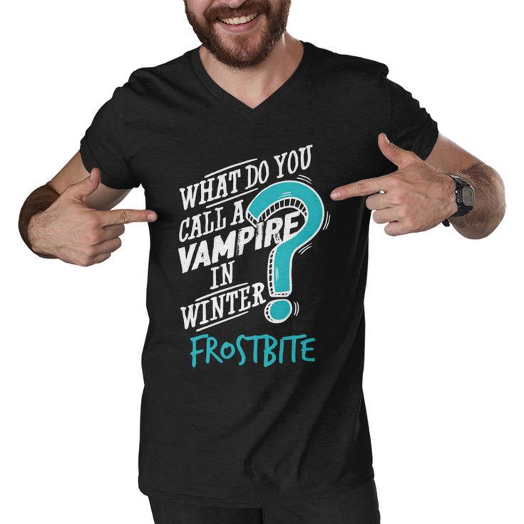 Vampire In Winter Frostbite  92 Trending Shirt Men V-Neck Tshirt