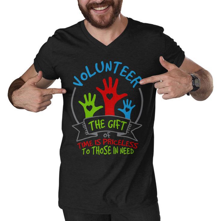 Volunteer - The Of Time Is Priceless  54 Trending Shirt Men V-Neck Tshirt