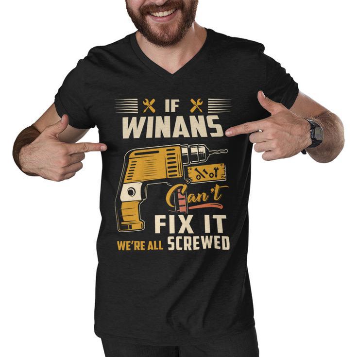 Winans Blood Runs Through My Veins Name V2 Men V-Neck Tshirt