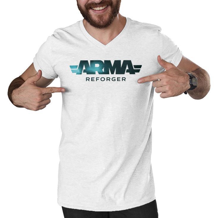 Arma Reforger Men V-Neck Tshirt