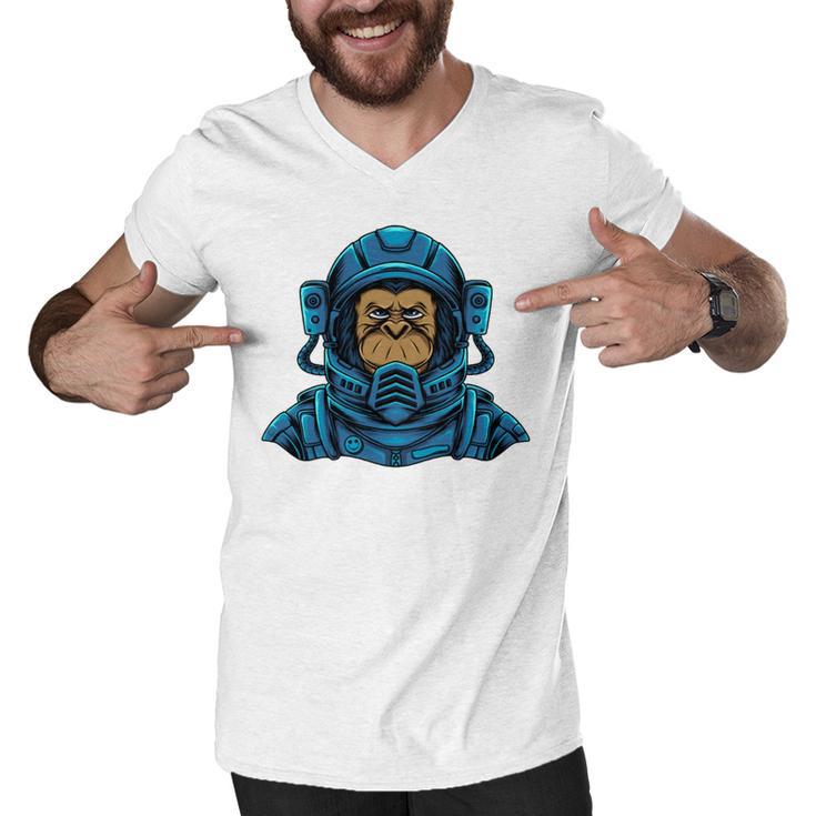 Astromonkey Men V-Neck Tshirt