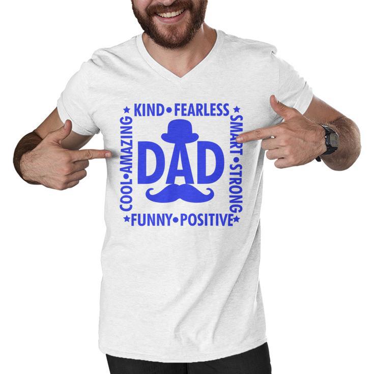 Dad Fathers Day Gifts Men V-Neck Tshirt