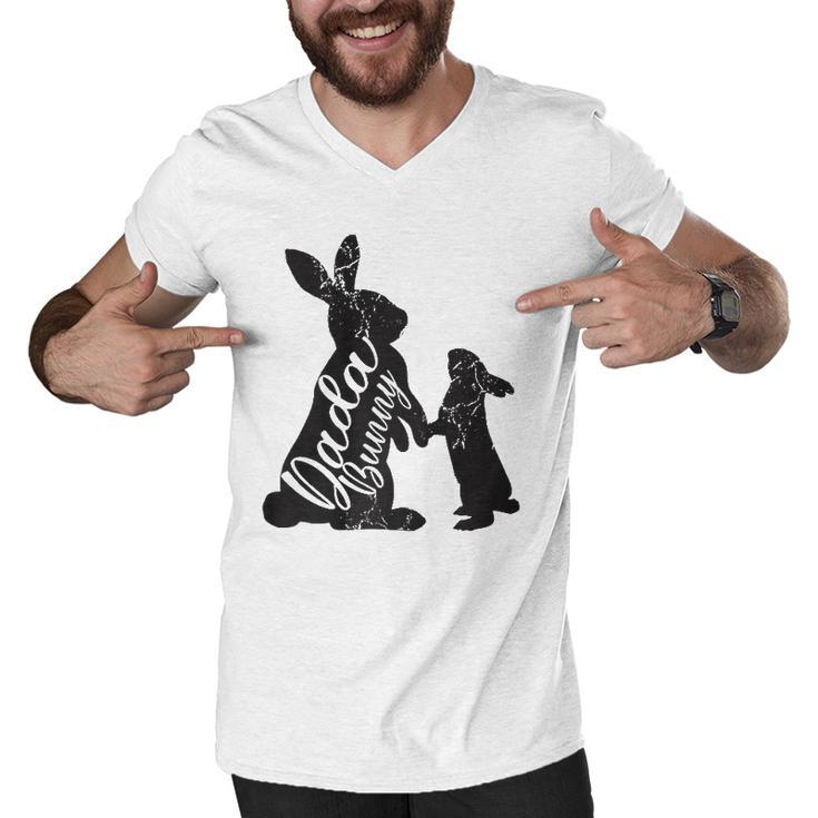 Dada Bunny Matching Easter Bunny Gift For Men Women Kids  Men V-Neck Tshirt