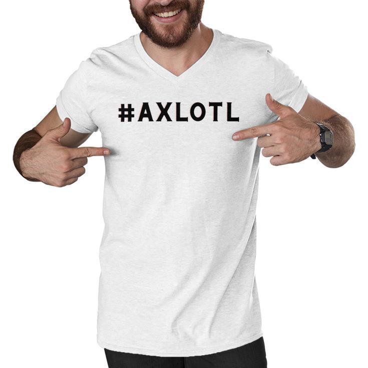 I Axlotl Questions Cute Axlotl  V4 Men V-Neck Tshirt