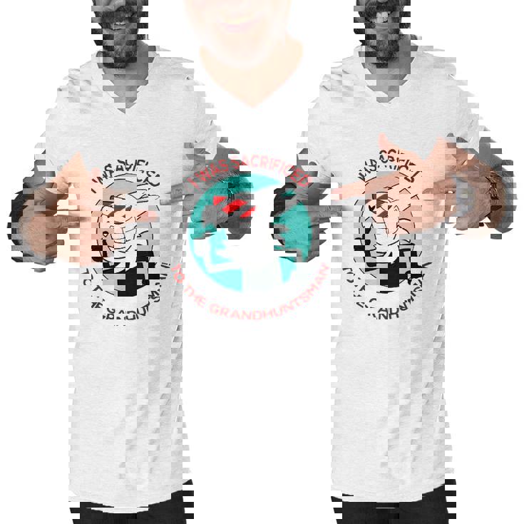 I Was Sacrificed To The Grand Huntsman Men V-Neck Tshirt