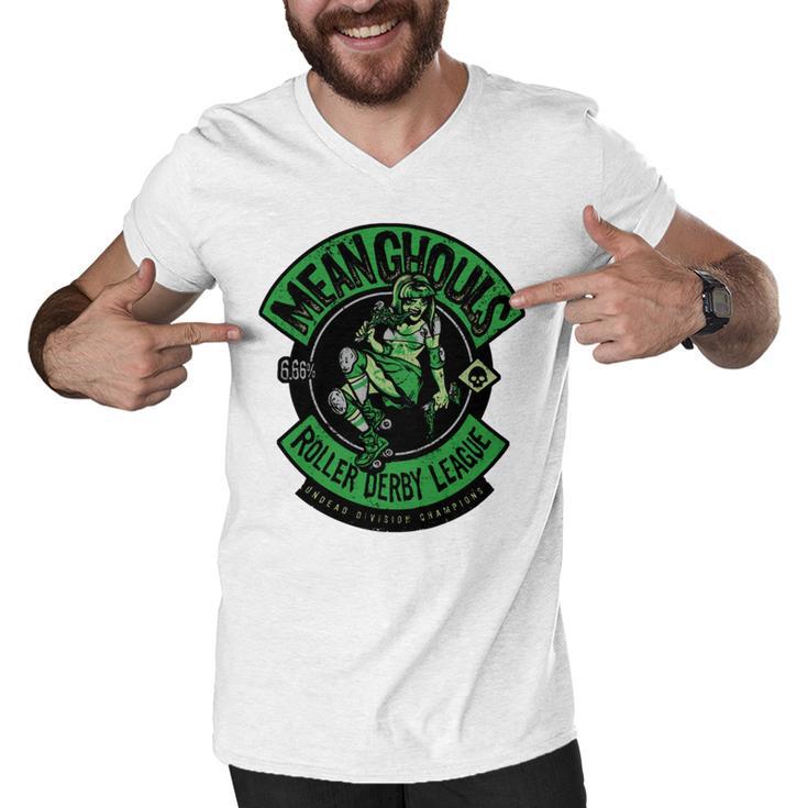 Mean Ghouls 203 Trending Shirt Men V-Neck Tshirt