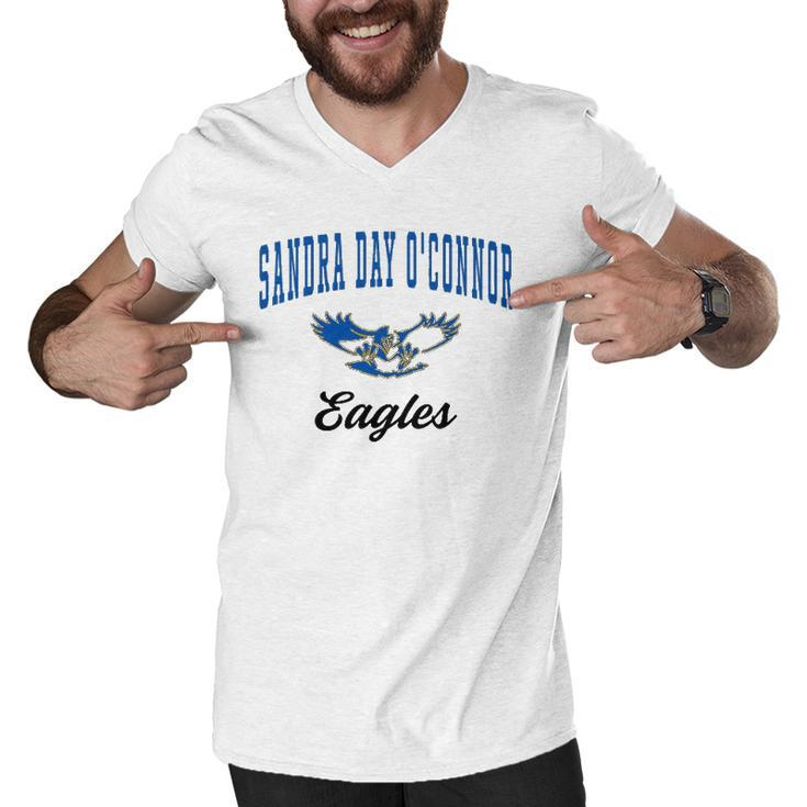 Sandra Day Oconnor High School Eagles Men V-Neck Tshirt