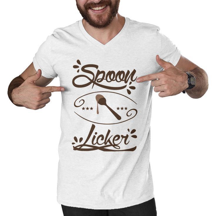 Spoon Licker  105 Trending Shirt Men V-Neck Tshirt