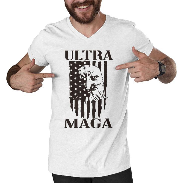 Ultra Maga And Proud Of It  Tshirts Men V-Neck Tshirt