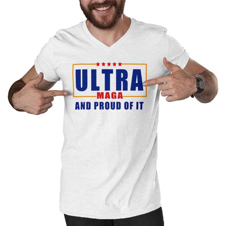 Ultra Maga And Proud Of It V11 Men V-Neck Tshirt