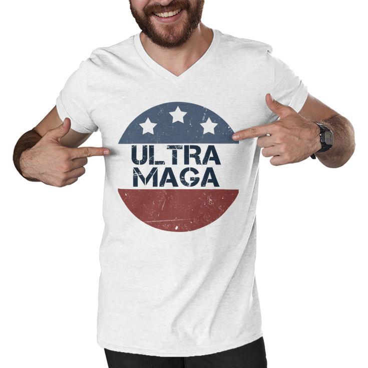 Ultra Maga And Proud Of It V24 Men V-Neck Tshirt