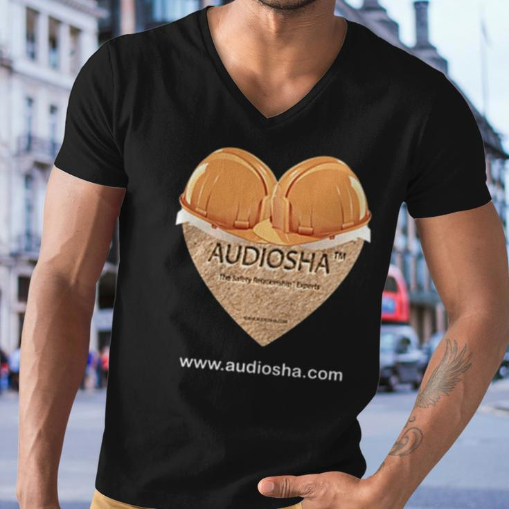 Audiosha - The Safety Relationship Experts Men V-Neck Tshirt