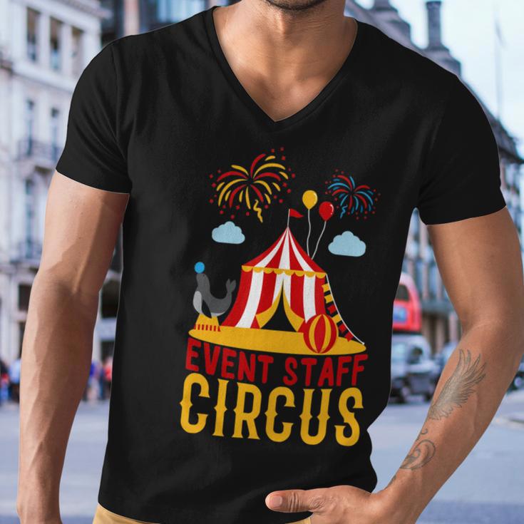 Even Staff Circus Men V-Neck Tshirt