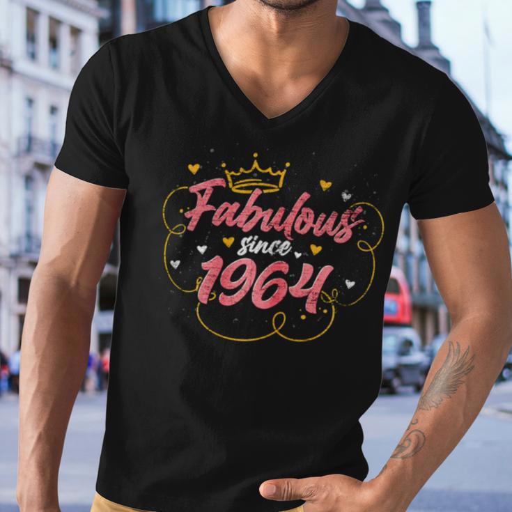 Fabulous Since V3 Men V-Neck Tshirt