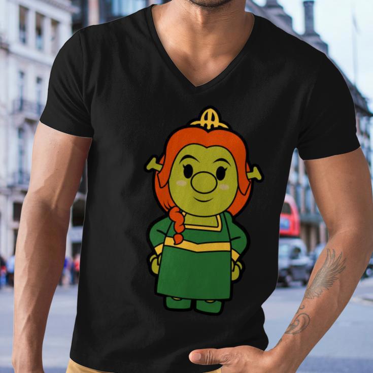 Fiona Chibi Men V-Neck Tshirt