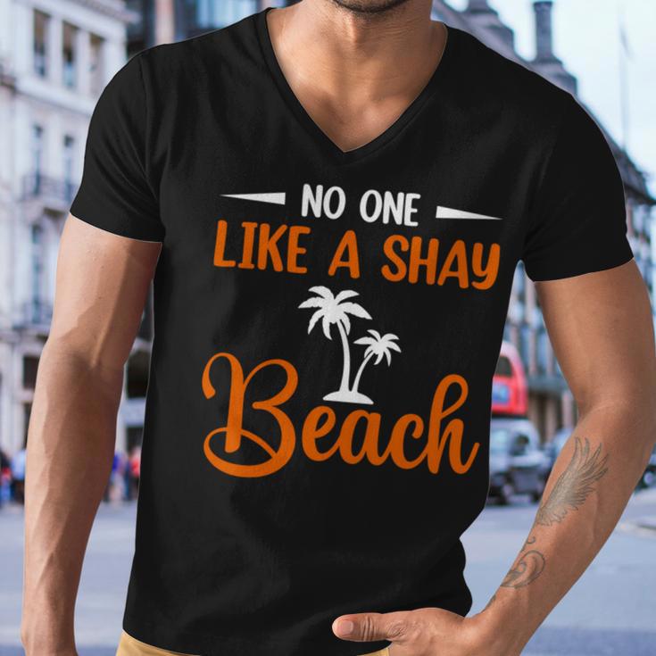 Funny No One Like A Shay Beach Palm Tree Summer Vacation Men V-Neck Tshirt