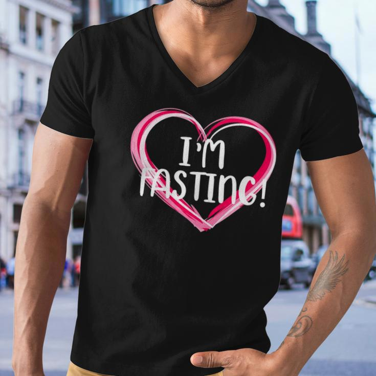 Intermittent Fasting - Im Fasting Men V-Neck Tshirt
