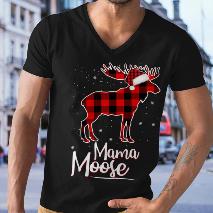 Mama Moose Matching Family Christmas 506 Shirt Men V-Neck Tshirt