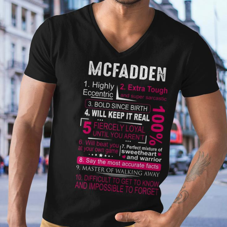 Mcfadden Name Gift Mcfadden Men V-Neck Tshirt