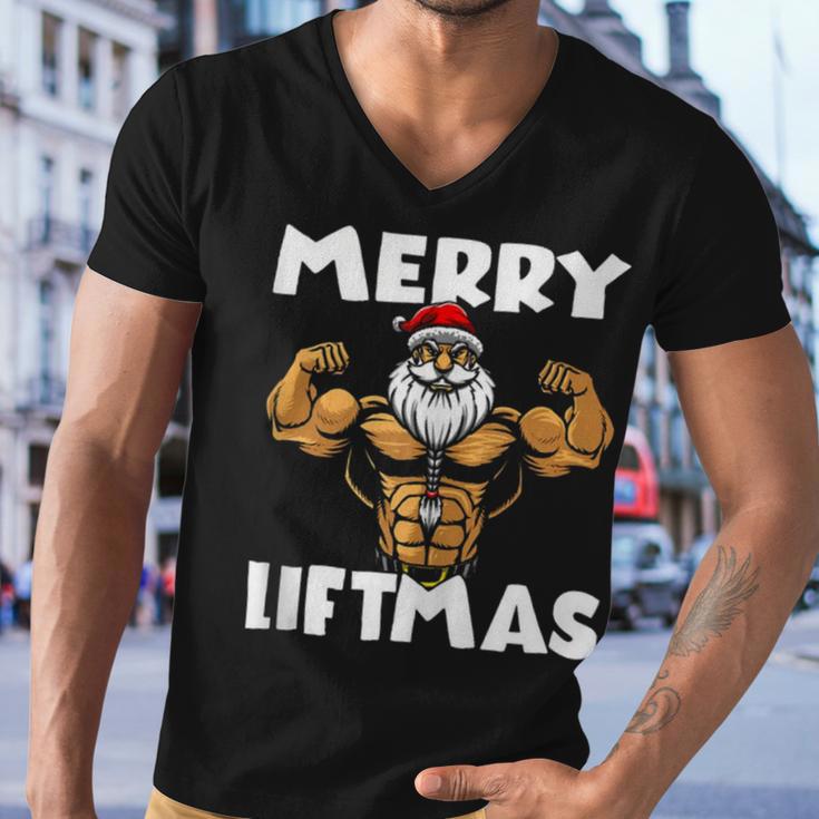 Merry Liftmas 300 Trending Shirt Men V-Neck Tshirt