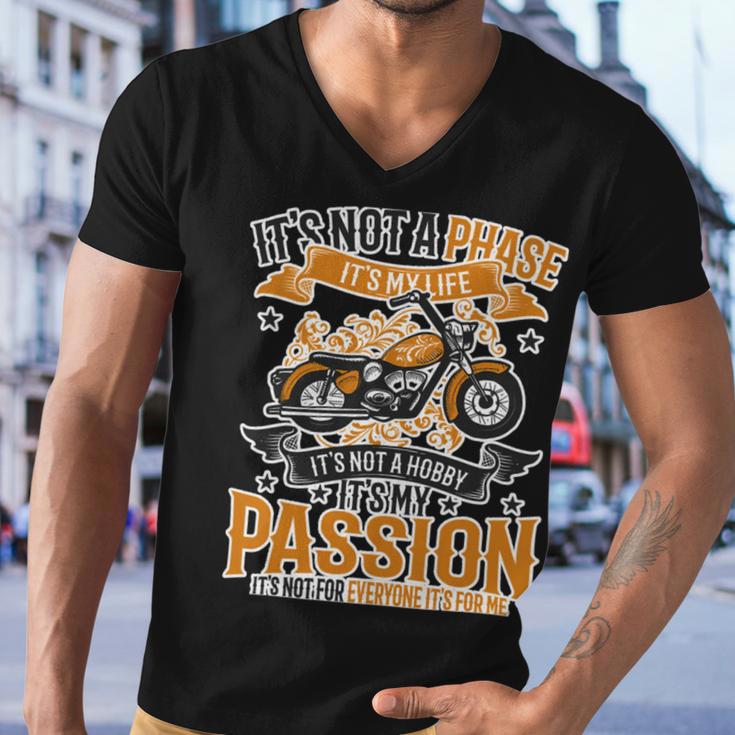 Motorcycle Passion Biker Cute Dreaming 488 Shirt Men V-Neck Tshirt